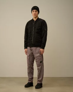 Jacket & Coats<C.P. Company Nylon B Lined Bomber Jacket Black