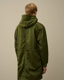 Jacket & Coats<C.P. Company Nylon B Lined Hooded Parka Cypress – Green
