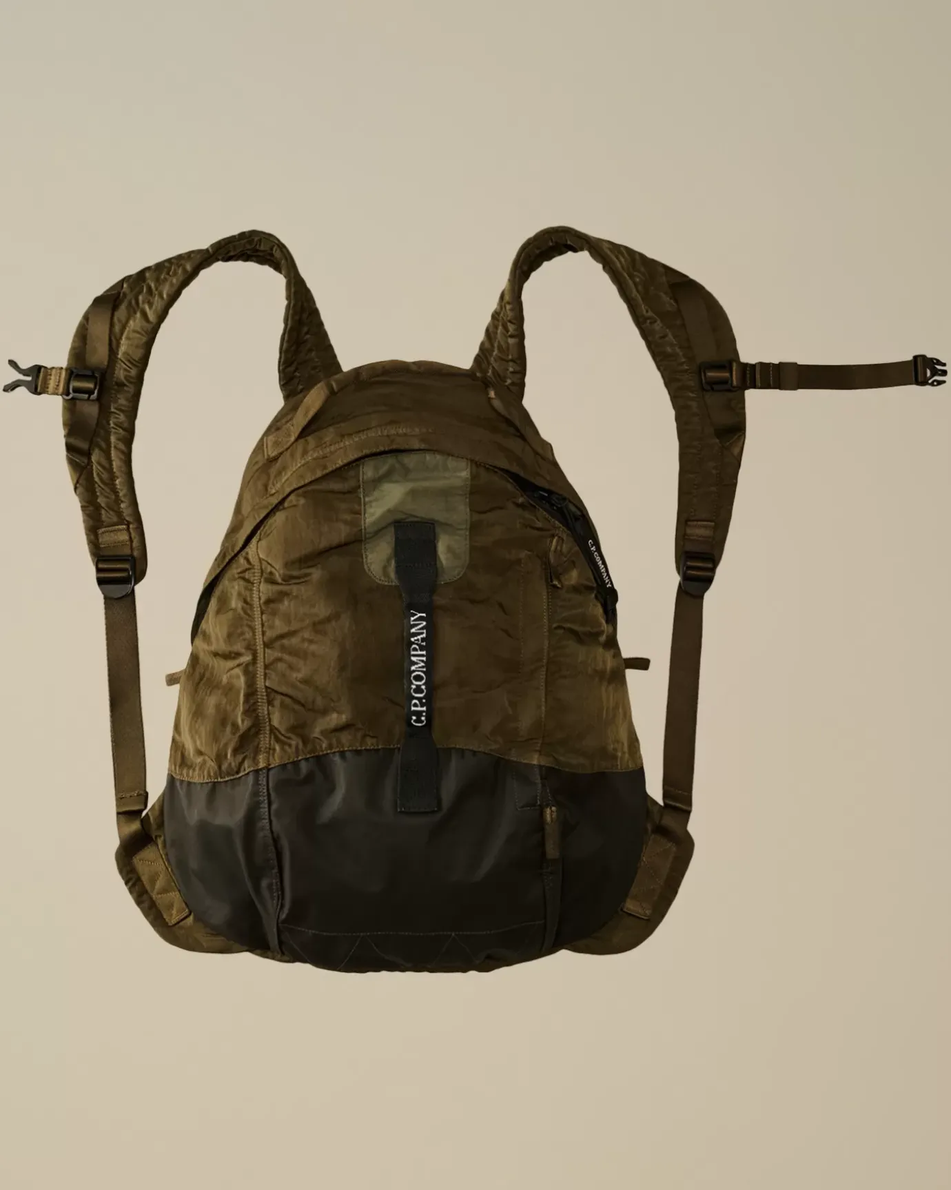 Backpacks & Waistbag<C.P. Company Nylon B Rounded Backpack Ivy Green