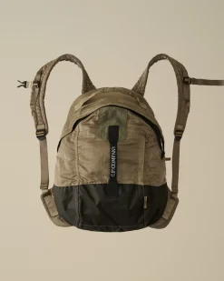 Backpacks & Waistbag<C.P. Company Nylon B Rounded Backpack Walnut – Beige
