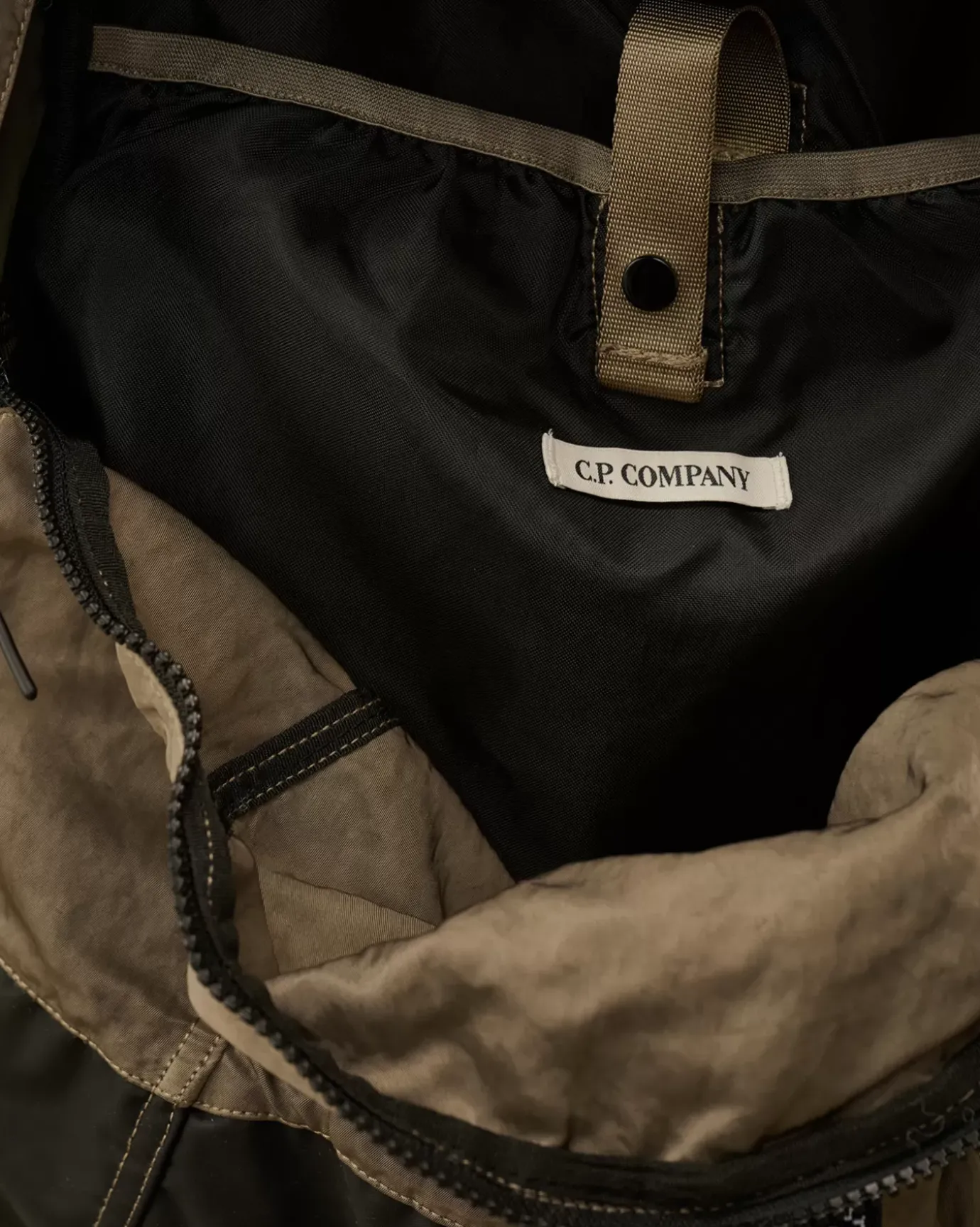 Backpacks & Waistbag<C.P. Company Nylon B Rounded Backpack Walnut – Beige