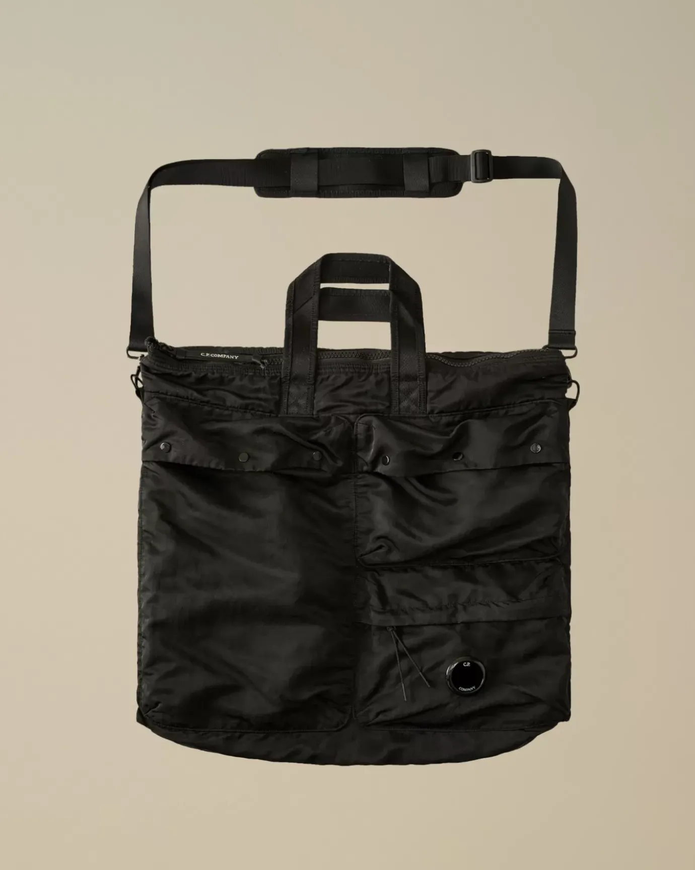 Backpacks & Waistbag<C.P. Company Nylon B Tote Bag Black