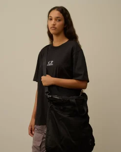 Backpacks & Waistbag<C.P. Company Nylon B Tote Bag Black