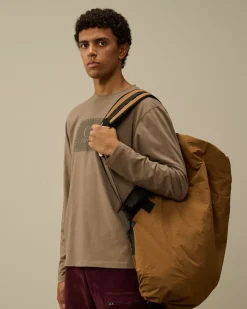 Backpacks & Waistbag<C.P. Company Plain Paper Touch Backpack Toffee – Beige