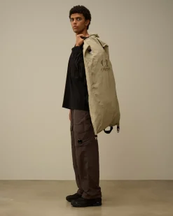 Backpacks & Waistbag<C.P. Company Plain Paper Touch Backpack Vintage Khaki – Beige