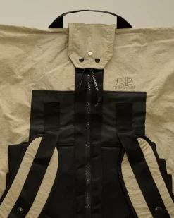 Backpacks & Waistbag<C.P. Company Plain Paper Touch Backpack Vintage Khaki – Beige