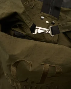 Backpacks & Waistbag<C.P. Company Plain Paper Touch Backpack Ivy Green