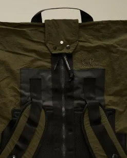 Backpacks & Waistbag<C.P. Company Plain Paper Touch Backpack Ivy Green