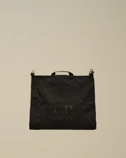 Backpacks & Waistbag<C.P. Company Plain Paper Touch Backpack Black