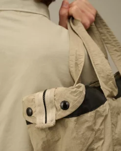 Backpacks & Waistbag<C.P. Company Plain Paper Touch Carry Handle Bag Vintage Khaki – Beige