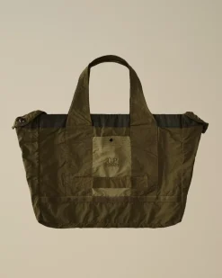 Backpacks & Waistbag<C.P. Company Plain Paper Touch Duffel Bag Ivy Green