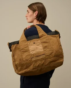 Backpacks & Waistbag<C.P. Company Plain Paper Touch Duffel Bag Toffee – Beige