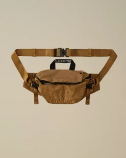 Backpacks & Waistbag<C.P. Company Plain Paper Touch Logo Waistbag Toffee – Beige