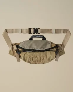 Backpacks & Waistbag<C.P. Company Plain Paper Touch Logo Waistbag Vintage Khaki – Beige