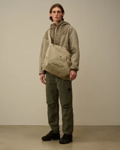Jacket & Coats<C.P. Company Polar Shell Mixed Hooded Jacket Vintage Khaki – Beige