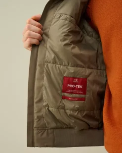 Jacket & Coats<C.P. Company Pro-Tek Bomber Padded Jacket Walnut – Beige