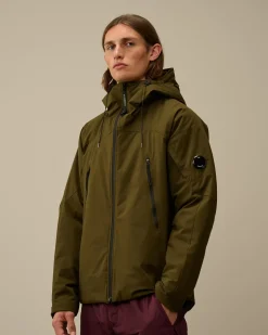 Jacket & Coats<C.P. Company Pro-Tek Hooded Padded Jacket Ivy Green