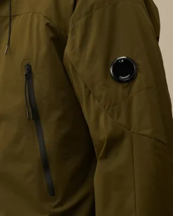 Jacket & Coats<C.P. Company Pro-Tek Hooded Padded Jacket Ivy Green