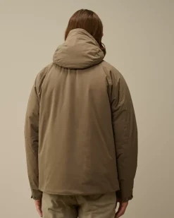 Jacket & Coats<C.P. Company Pro-Tek Hooded Padded Jacket Walnut – Beige