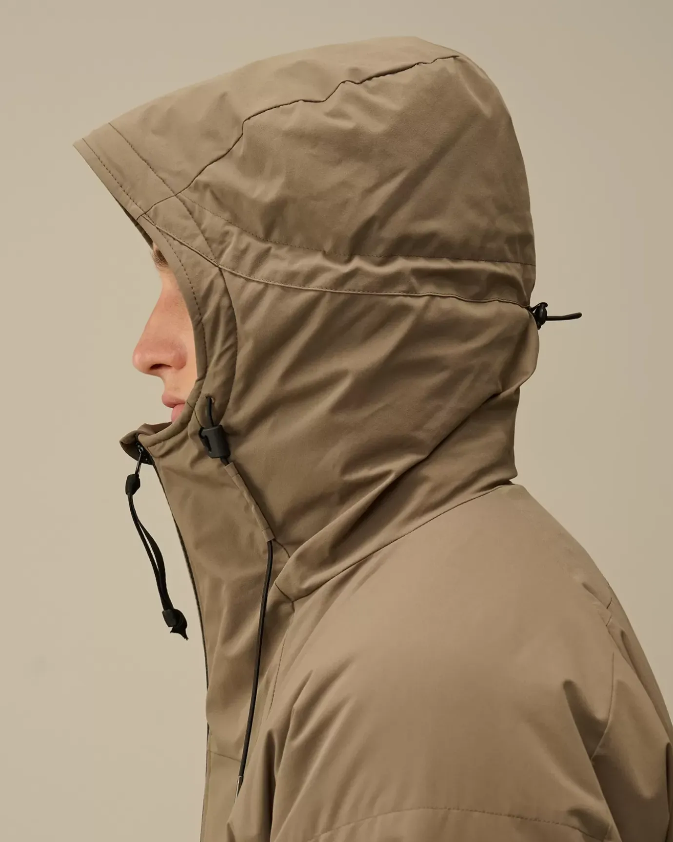 Jacket & Coats<C.P. Company Pro-Tek Hooded Padded Jacket Walnut – Beige