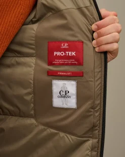 Jacket & Coats<C.P. Company Pro-Tek Hooded Padded Jacket Walnut – Beige