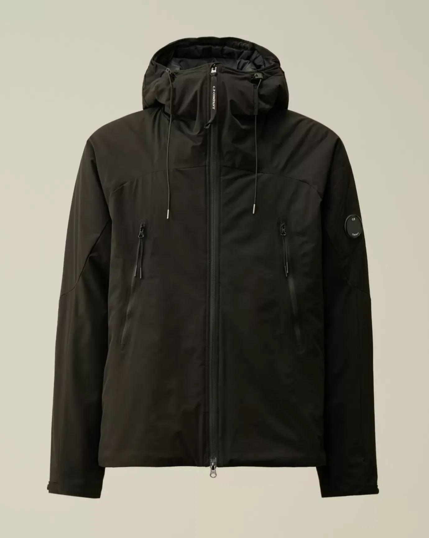 Jacket & Coats<C.P. Company Pro-Tek Hooded Padded Jacket Black