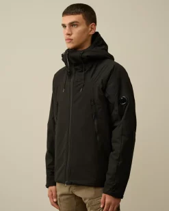 Jacket & Coats<C.P. Company Pro-Tek Hooded Padded Jacket Black