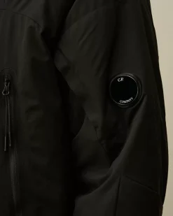 Jacket & Coats<C.P. Company Pro-Tek Hooded Padded Jacket Black