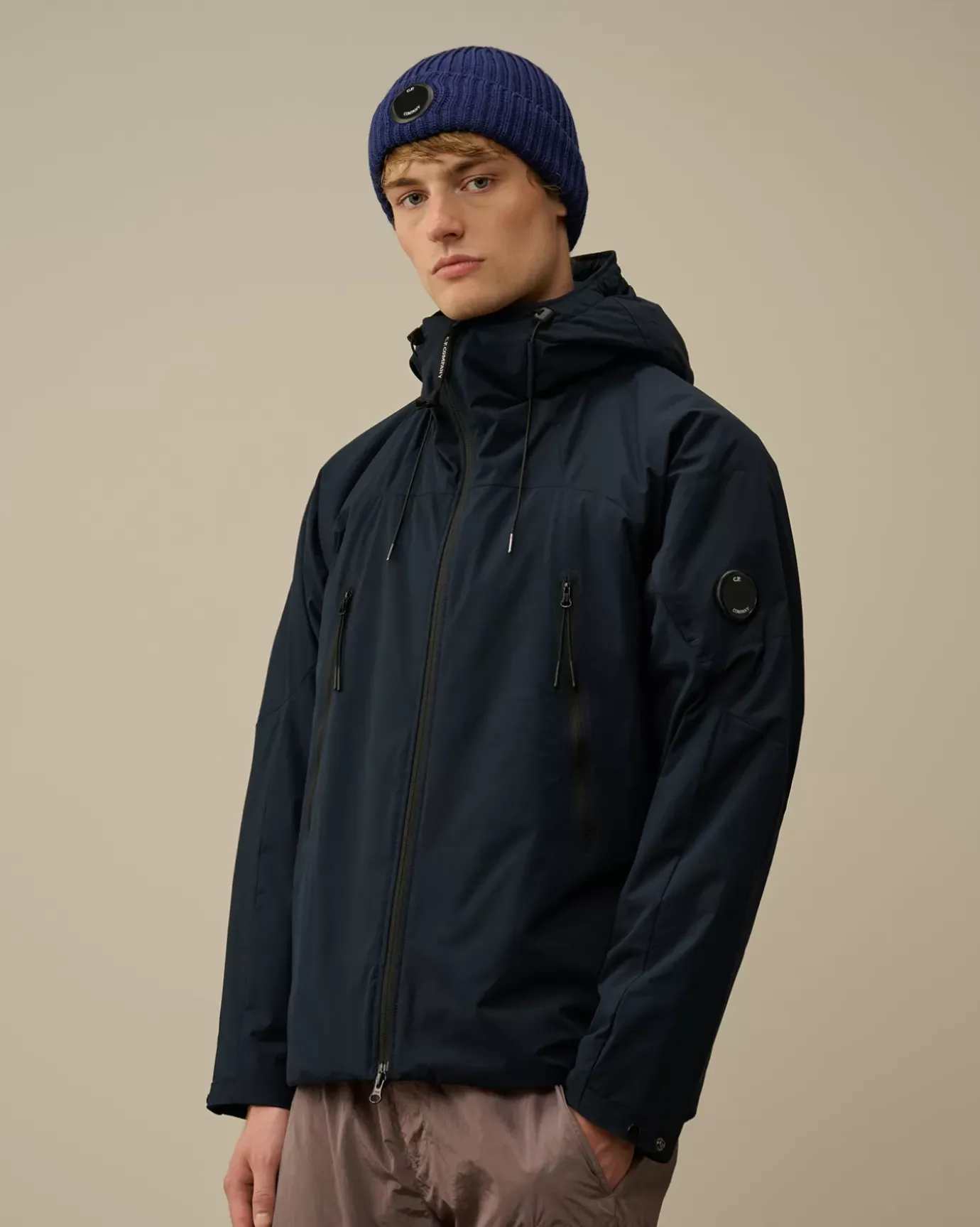 Jacket & Coats<C.P. Company Pro-Tek Hooded Padded Jacket Total Eclipse – Blue