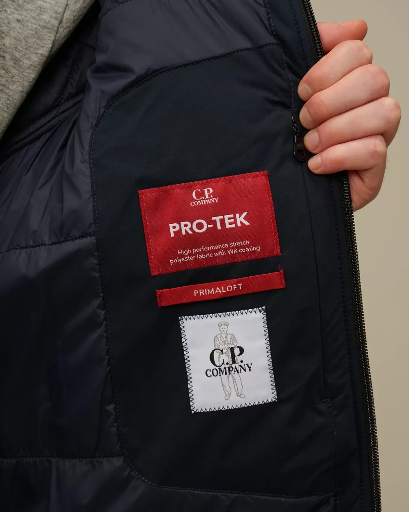 Jacket & Coats<C.P. Company Pro-Tek Hooded Padded Jacket Total Eclipse – Blue
