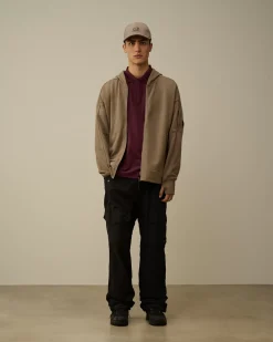 T-shirts & Polo<C.P. Company Stretch Piquet Logo Polo Potent Purple