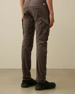 Trousers<C.P. Company Stretch Sateen Ergonomic Cargo Pants Boulevard – Violet
