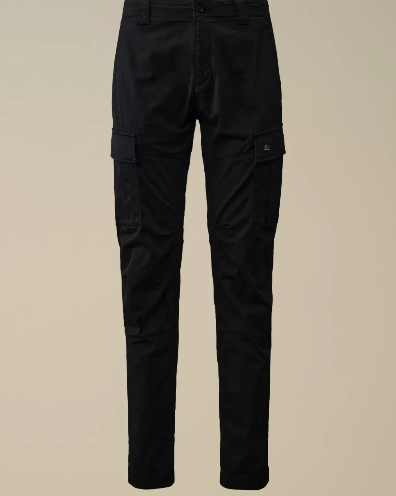 Trousers<C.P. Company Stretch Sateen Ergonomic Cargo Pants Total Eclipse – Blue