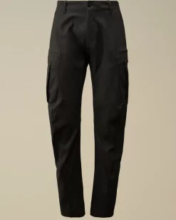 Trousers<C.P. Company Superior Structure Stretch Regular Cargo Pants Black Sand