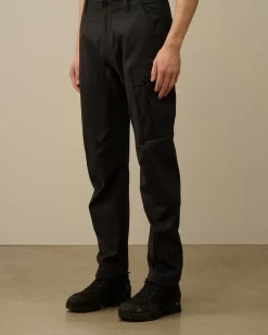 Trousers<C.P. Company Superior Structure Stretch Regular Cargo Pants Black Sand