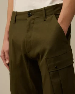 Trousers<C.P. Company Superior Structure Stretch Regular Cargo Pants Ivy Green
