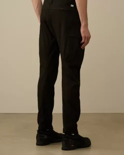 Trousers<C.P. Company Superior Structure Stretch Regular Cargo Pants Black