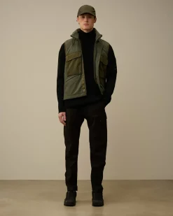 Trousers<C.P. Company Superior Structure Stretch Regular Cargo Pants Black