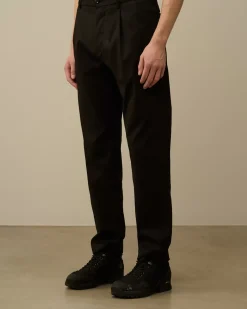 Trousers<C.P. Company Superior Structure Stretch Loose Pants Black