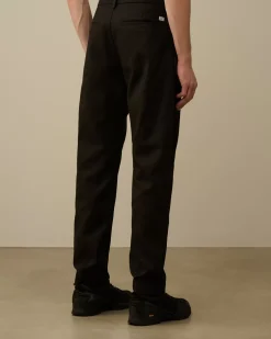 Trousers<C.P. Company Superior Structure Stretch Loose Pants Black