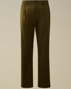 Trousers<C.P. Company Superior Structure Stretch Loose Pants Ivy Green