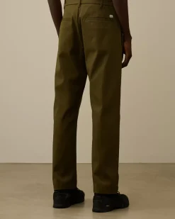 Trousers<C.P. Company Superior Structure Stretch Loose Pants Ivy Green