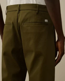 Trousers<C.P. Company Superior Structure Stretch Loose Pants Ivy Green