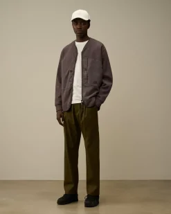 Trousers<C.P. Company Superior Structure Stretch Loose Pants Ivy Green