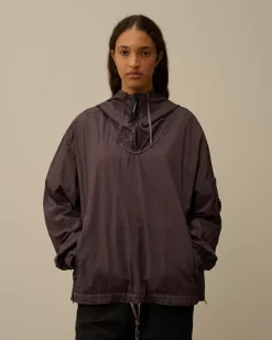 Overshirt<C.P. Company Taylon-L Half Zipped Hooded Overshirt Boulevard – Violet
