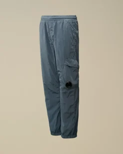 Clothing 4-8<C.P. Company U16 Chrome-R Cargo Lens Pants Flint Stone – Blue