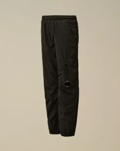 Clothing 4-8<C.P. Company U16 Chrome-R Cargo Lens Pants Black