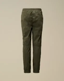 Clothing 4-8<C.P. Company U16 Chrome-R Cargo Lens Pants Grape Leaf – Green