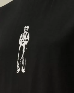 Clothing 10-14<C.P. Company U16 Cotton Jersey 30/1 British Sailor Logo T-Shirt Black