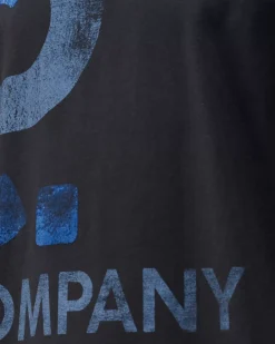 Clothing 10-14<C.P. Company U16 Cotton Jersey 30/1 Maxi Logo T-Shirt Total Eclipse – Blue
